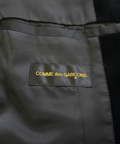 COMME des GARCONS（コムデギャルソン）テーラードジャケット 黒 サイズ:S レディース/2200619641023