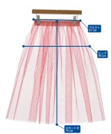 COMME des GARCONS（コムデギャルソン）ロング・マキシ丈スカート 赤 サイズ:-(S位) レディース/2200619641054