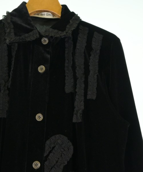 COMME des GARCONS（コムデギャルソン）シャツワンピース 黒 サイズ:F レディース/2200619736019