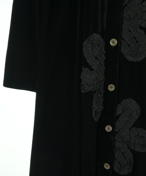 COMME des GARCONS（コムデギャルソン）シャツワンピース 黒 サイズ:F レディース/2200619736019