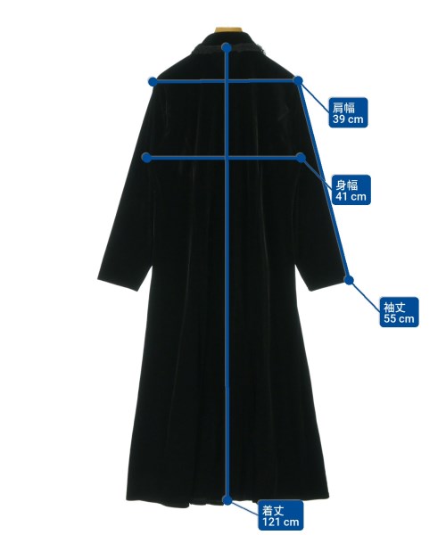 COMME des GARCONS（コムデギャルソン）シャツワンピース 黒 サイズ:F レディース/2200619736019