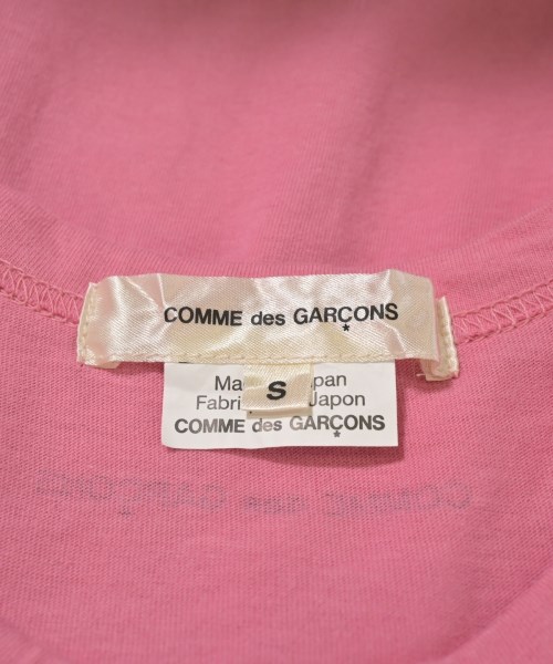 COMME des GARCONS（コムデギャルソン）Tシャツ・カットソー ピンク サイズ:S レディース/2200618615025