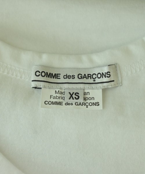 COMME des GARCONS（コムデギャルソン）Tシャツ・カットソー 白 サイズ:XS レディース/2200618615032