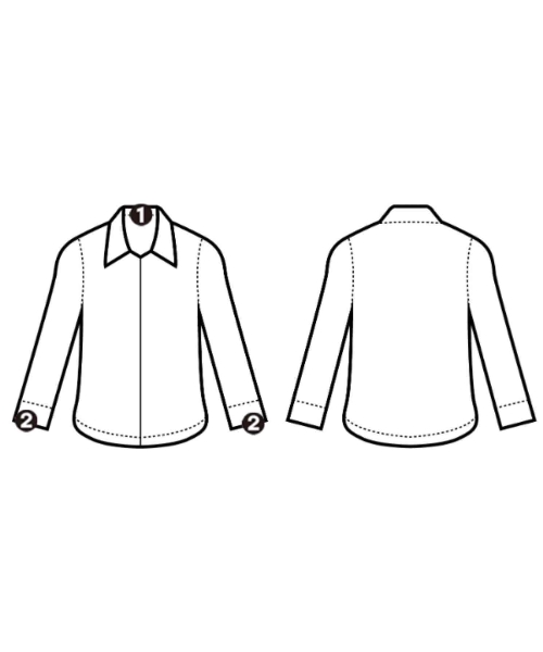 COMME des GARCONS（コムデギャルソン）カジュアルシャツ 白 サイズ:SS レディース/2200620136044