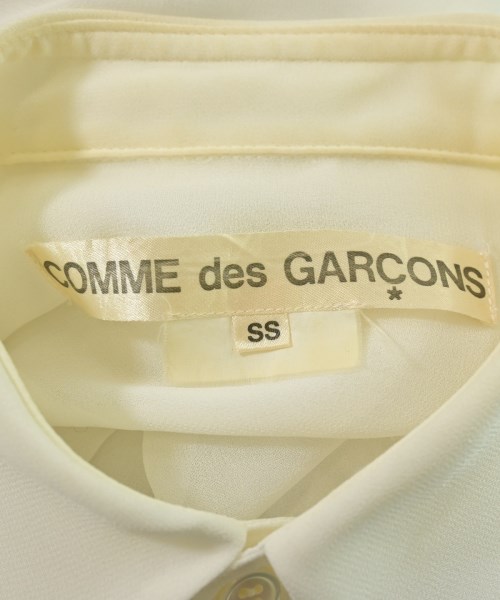 COMME des GARCONS（コムデギャルソン）カジュアルシャツ 白 サイズ:SS レディース/2200620136044