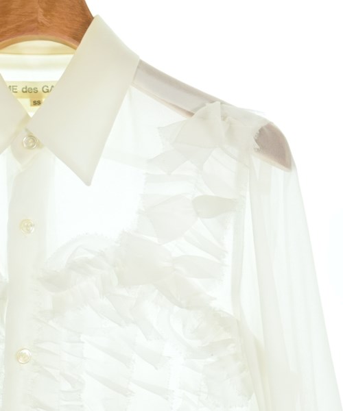 COMME des GARCONS（コムデギャルソン）カジュアルシャツ 白 サイズ:SS レディース/2200620136044