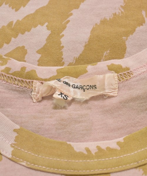 COMME des GARCONS（コムデギャルソン）Tシャツ・カットソー ピンク サイズ:XS レディース/2200615236070