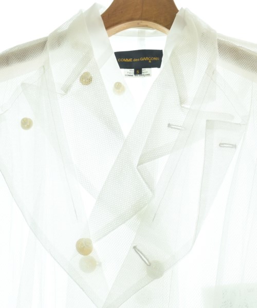 COMME des GARCONS（コムデギャルソン）カジュアルジャケット 白 サイズ:S レディース/2200620333160