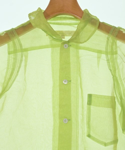 COMME des GARCONS（コムデギャルソン）カジュアルシャツ 緑 サイズ:M レディース/2200620522052