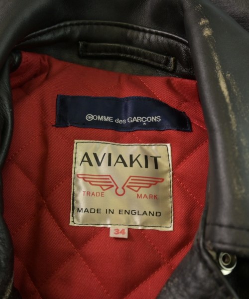 COMME des GARCONS（コムデギャルソン）ライダース 黒 サイズ:34(S位) メンズ/2200620919012