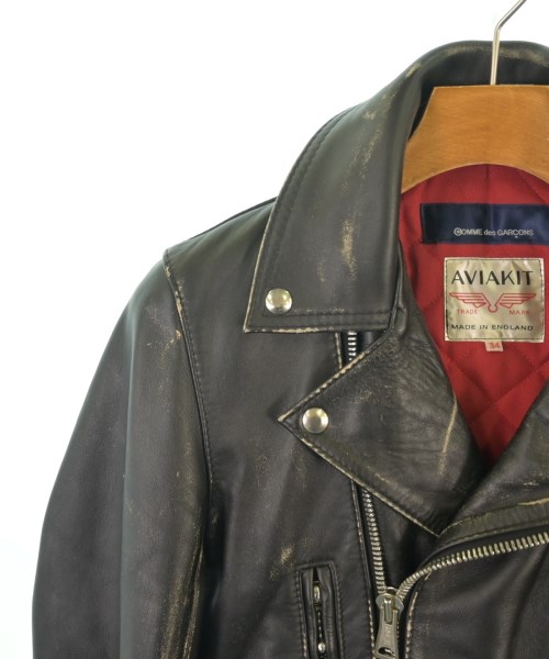 COMME des GARCONS（コムデギャルソン）ライダース 黒 サイズ:34(S位) メンズ/2200620919012