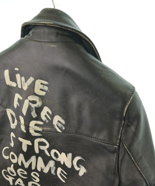COMME des GARCONS（コムデギャルソン）ライダース 黒 サイズ:34(S位) メンズ/2200620919012