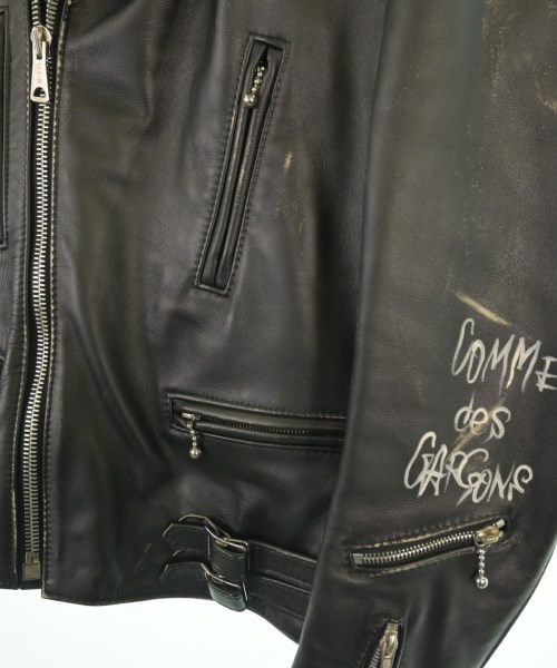 COMME des GARCONS（コムデギャルソン）ライダース 黒 サイズ:34(S位) メンズ/2200620919012