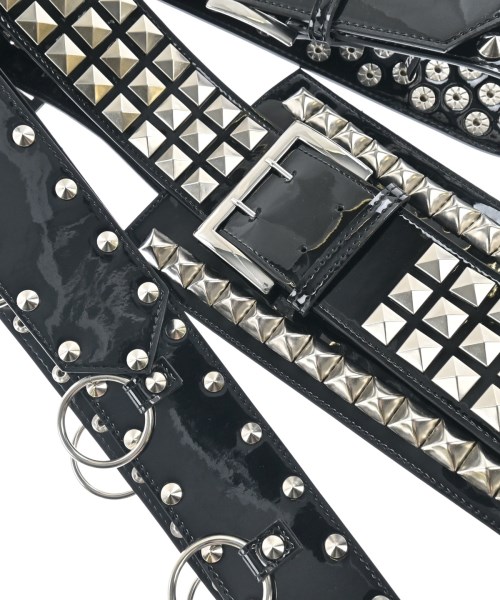 COMME des GARCONS（コムデギャルソン）ベルト 黒 サイズ:S レディース/2200621068078