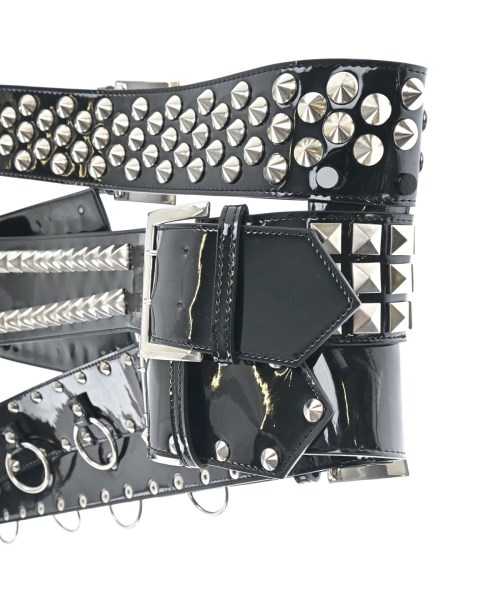 COMME des GARCONS（コムデギャルソン）ベルト 黒 サイズ:S レディース/2200621068078