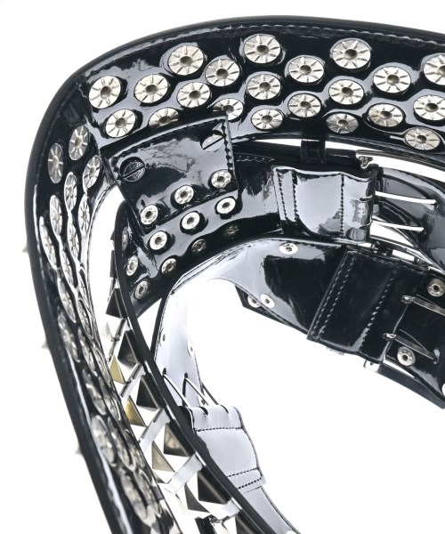 COMME des GARCONS（コムデギャルソン）ベルト 黒 サイズ:S レディース/2200621068078