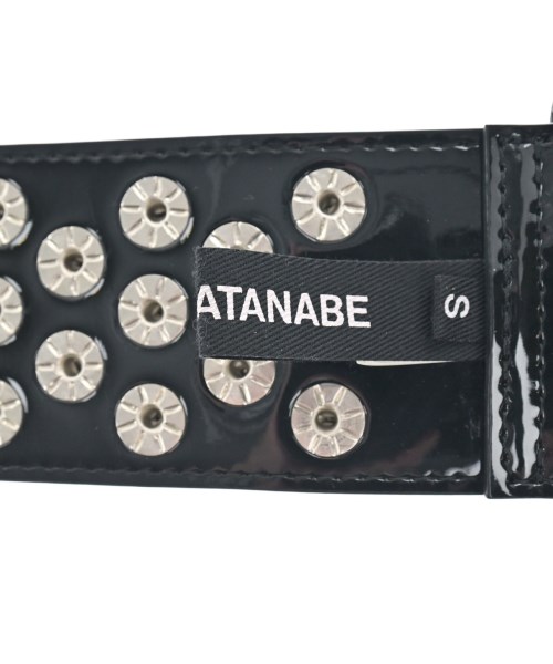 COMME des GARCONS（コムデギャルソン）ベルト 黒 サイズ:S レディース/2200621068078