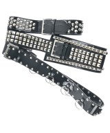 COMME des GARCONS（コムデギャルソン）ベルト 黒 サイズ:S レディース/2200621068078