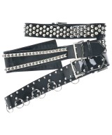 COMME des GARCONS（コムデギャルソン）ベルト 黒 サイズ:S レディース/2200621068078