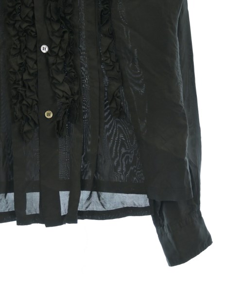 COMME des GARCONS（コムデギャルソン）カジュアルシャツ 黒 サイズ:XS レディース/2200621158014