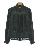 COMME des GARCONS（コムデギャルソン）カジュアルシャツ 黒 サイズ:XS レディース/2200621158014