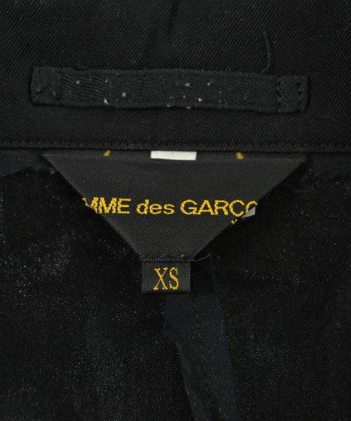 COMME des GARCONS（コムデギャルソン）テーラードジャケット 黒 サイズ:XS レディース/2200621212020
