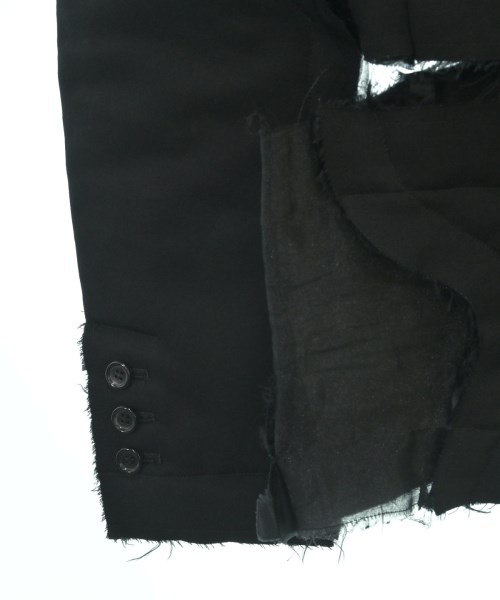 COMME des GARCONS（コムデギャルソン）テーラードジャケット 黒 サイズ:XS レディース/2200621212020