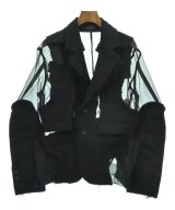 COMME des GARCONS（コムデギャルソン）テーラードジャケット 黒 サイズ:XS レディース/2200621212020