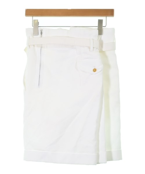 COMME des GARCONS（コムデギャルソン）ショートパンツ 白 サイズ:XS レディース/2200600386148