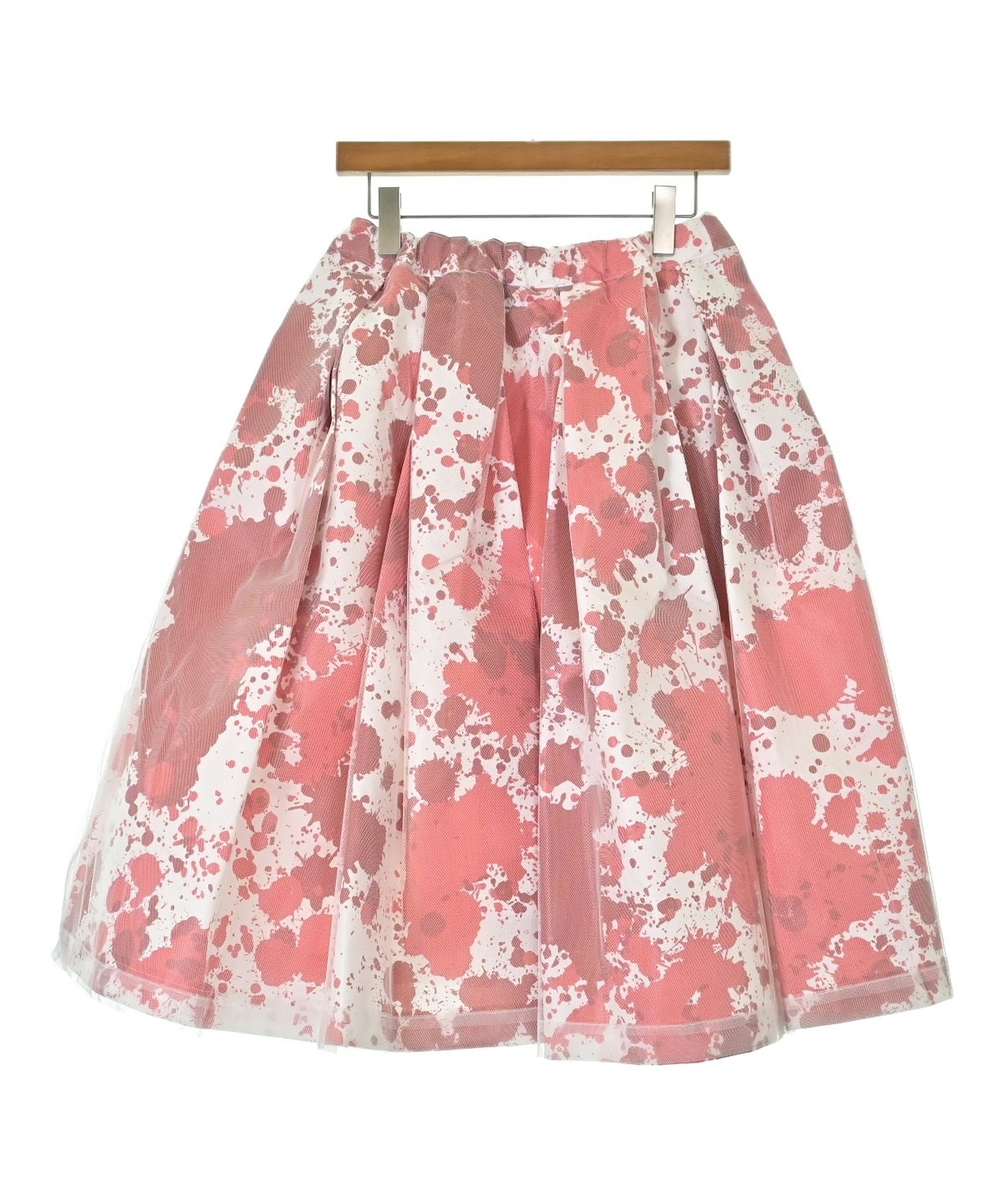 COMME des GARCONS コムデギャルソン ロング・マキシ丈スカート レディース 【古着】【中古】 COMME des GARCONS（コムデギャルソン）ロング・マキシ丈スカート 白