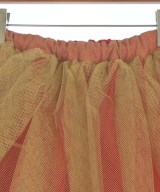 COMME des GARCONS（コムデギャルソン）ひざ丈スカート ゴールド サイズ:S レディース/2200600689157