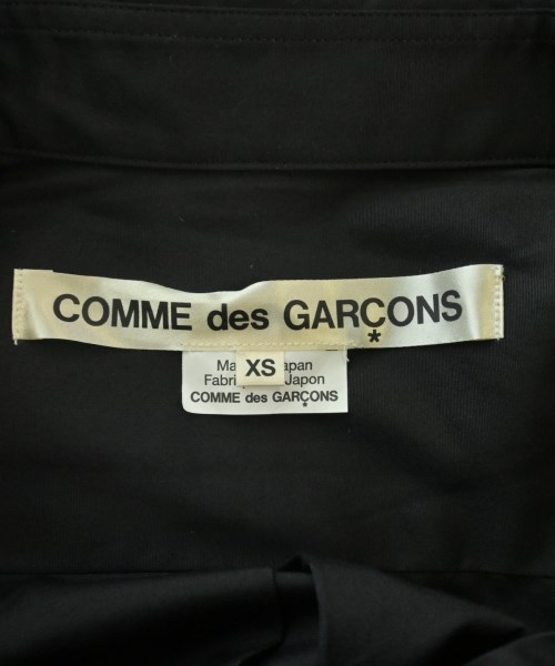 COMME des GARCONS（コムデギャルソン）カジュアルシャツ 黒 サイズ:XS レディース/2200600778202