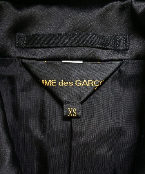 COMME des GARCONS（コムデギャルソン）カジュアルジャケット 黒 サイズ:XS レディース/2200600778257
