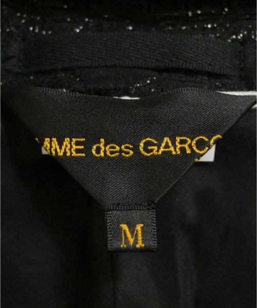 COMME des GARCONS（コムデギャルソン）カジュアルジャケット 黒 サイズ:M レディース/2200600822028