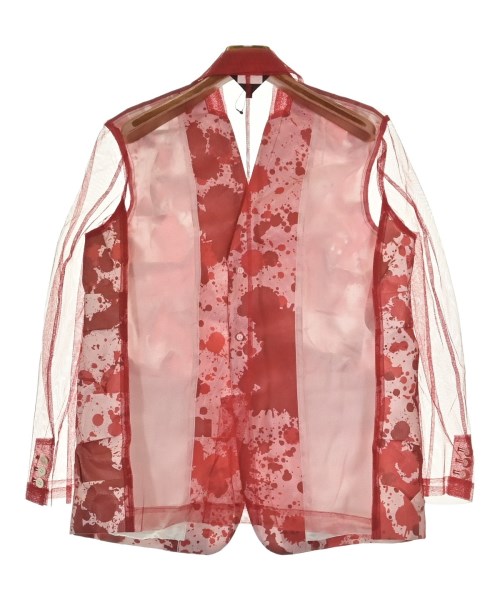 COMME des GARCONS（コムデギャルソン）カジュアルジャケット 赤 サイズ:S レディース/2200600876014