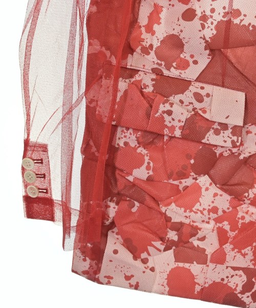 COMME des GARCONS（コムデギャルソン）カジュアルジャケット 赤 サイズ:S レディース/2200600876014