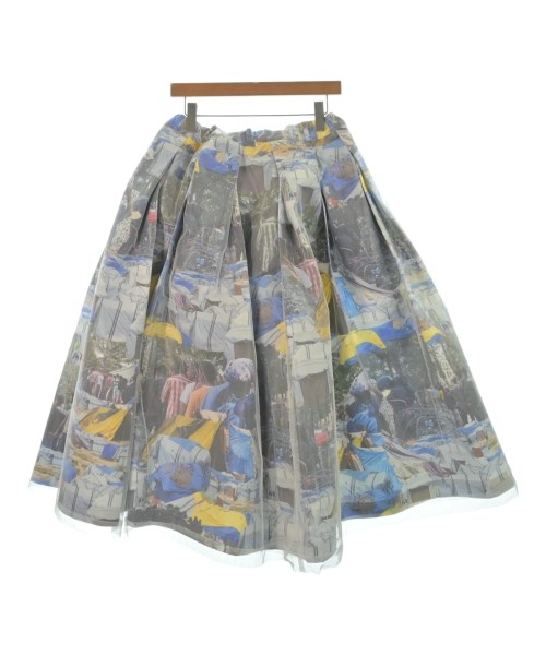 COMME des GARCONS(コムデギャルソン)ロング・マキシ丈スカート 白 サイズ:M/2200602180027