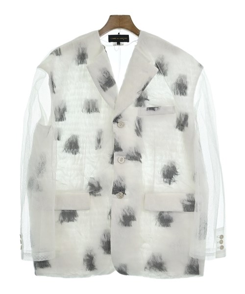 COMME des GARCONS(コムデギャルソン)カジュアルジャケット 白 サイズ:S/2200602532017