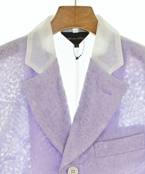 COMME des GARCONS（コムデギャルソン）ジャケット 紫 サイズ:S レディース/2200602532024