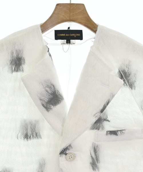 COMME des GARCONS（コムデギャルソン）カジュアルジャケット 白 サイズ:S レディース/2200602555061