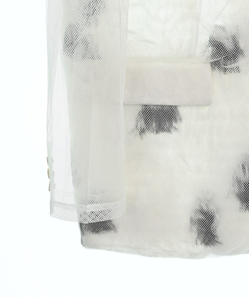 COMME des GARCONS（コムデギャルソン）カジュアルジャケット 白 サイズ:S レディース/2200602555061