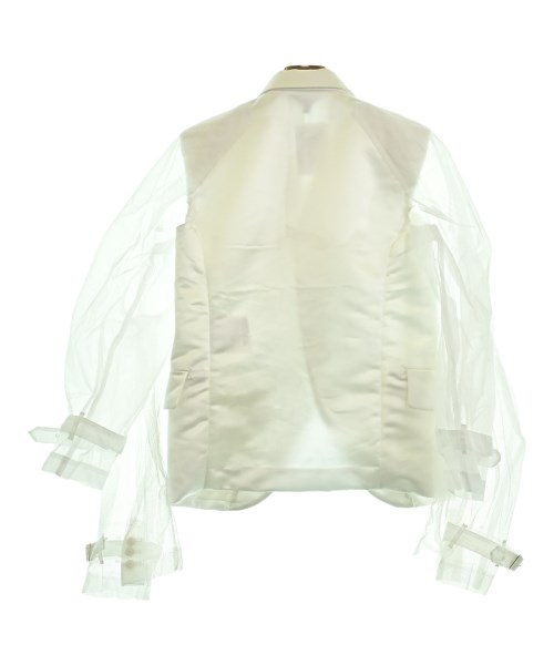 COMME des GARCONS（コムデギャルソン）カジュアルジャケット 白 サイズ:XS レディース/2200602777050