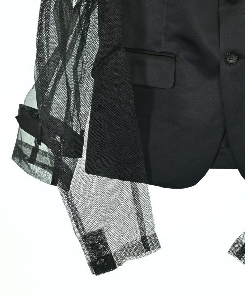 COMME des GARCONS（コムデギャルソン）カジュアルジャケット 黒 サイズ:XS レディース/2200602584047