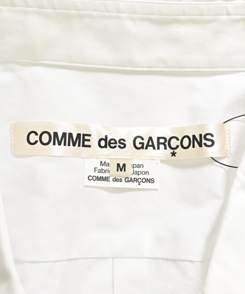 COMME des GARCONS（コムデギャルソン）カジュアルシャツ 白 サイズ:M レディース/2200601230044