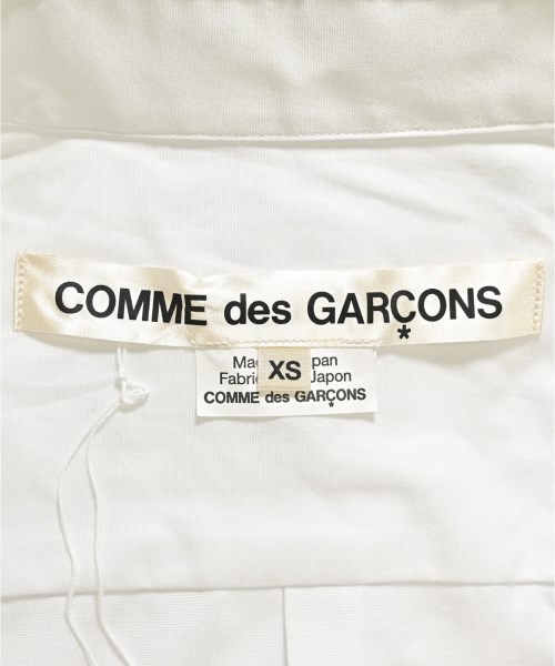 COMME des GARCONS（コムデギャルソン）カジュアルシャツ 白 サイズ:XS レディース/2200601230051
