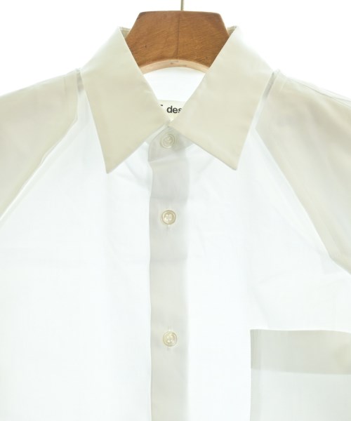 COMME des GARCONS（コムデギャルソン）カジュアルシャツ 白 サイズ:S レディース/2200601230068