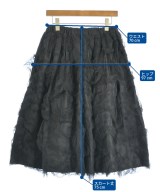 COMME des GARCONS（コムデギャルソン）ロング・マキシ丈スカート 黒 サイズ:XS レディース/2200604155153