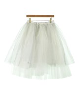 COMME des GARCONS（コムデギャルソン）ひざ丈スカート 白 サイズ:XS レディース/2200604229045