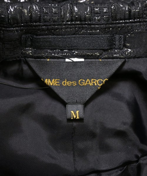COMME des GARCONS（コムデギャルソン）カジュアルジャケット 黒 サイズ:M レディース/2200604548078