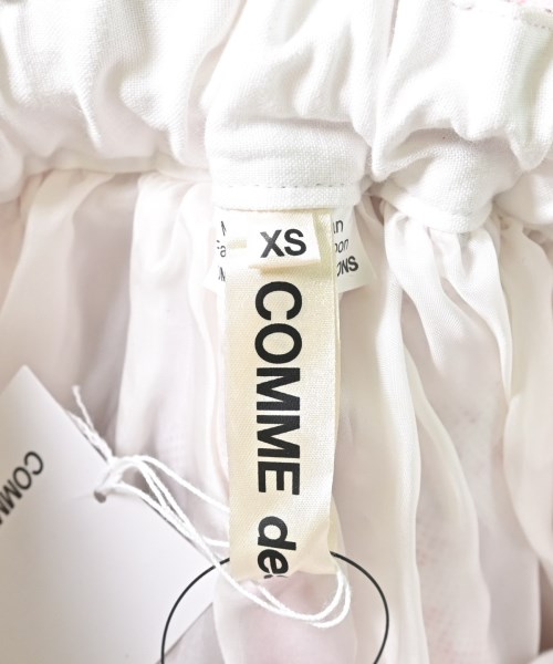 COMME des GARCONS（コムデギャルソン）ロング・マキシ丈スカート 白 サイズ:XS レディース/2200604548108